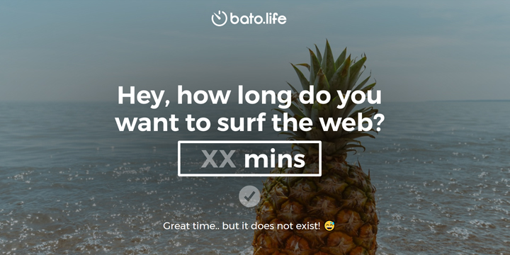 「bato.life」でネット利用時間を管理して作業効率をアップさせよう！
