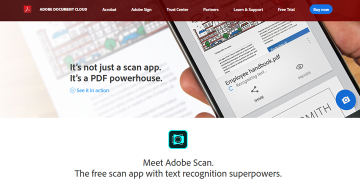 フリーランス、ノマドワーカー必見！スマホでPDF化できる「Adobe Scan」