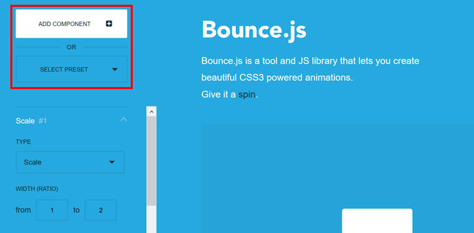 「Bounce.js」の使い方